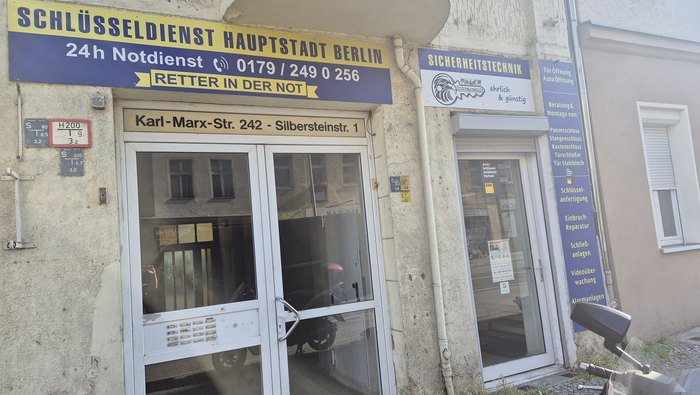 Aktuelles Ladengeschäft von Schlüsseldienst Hauptstadt Berlin