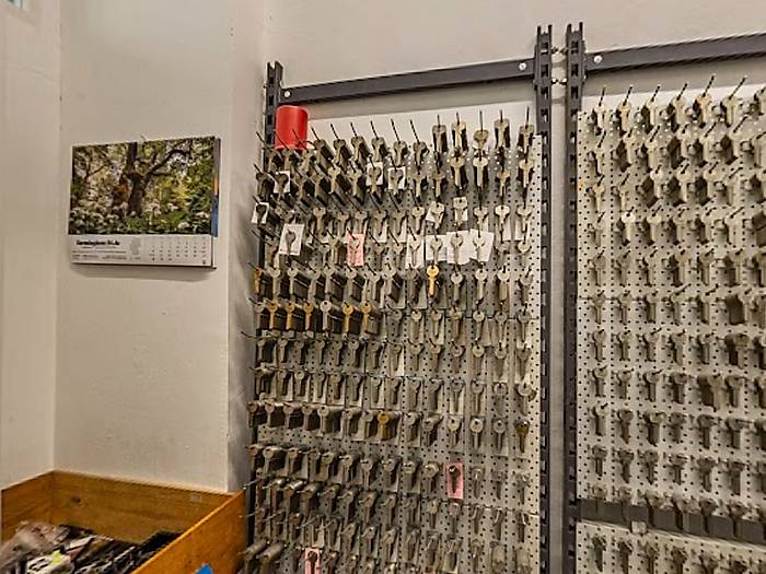 Weitere Schlüsselrohlinge im Ladengeschäft